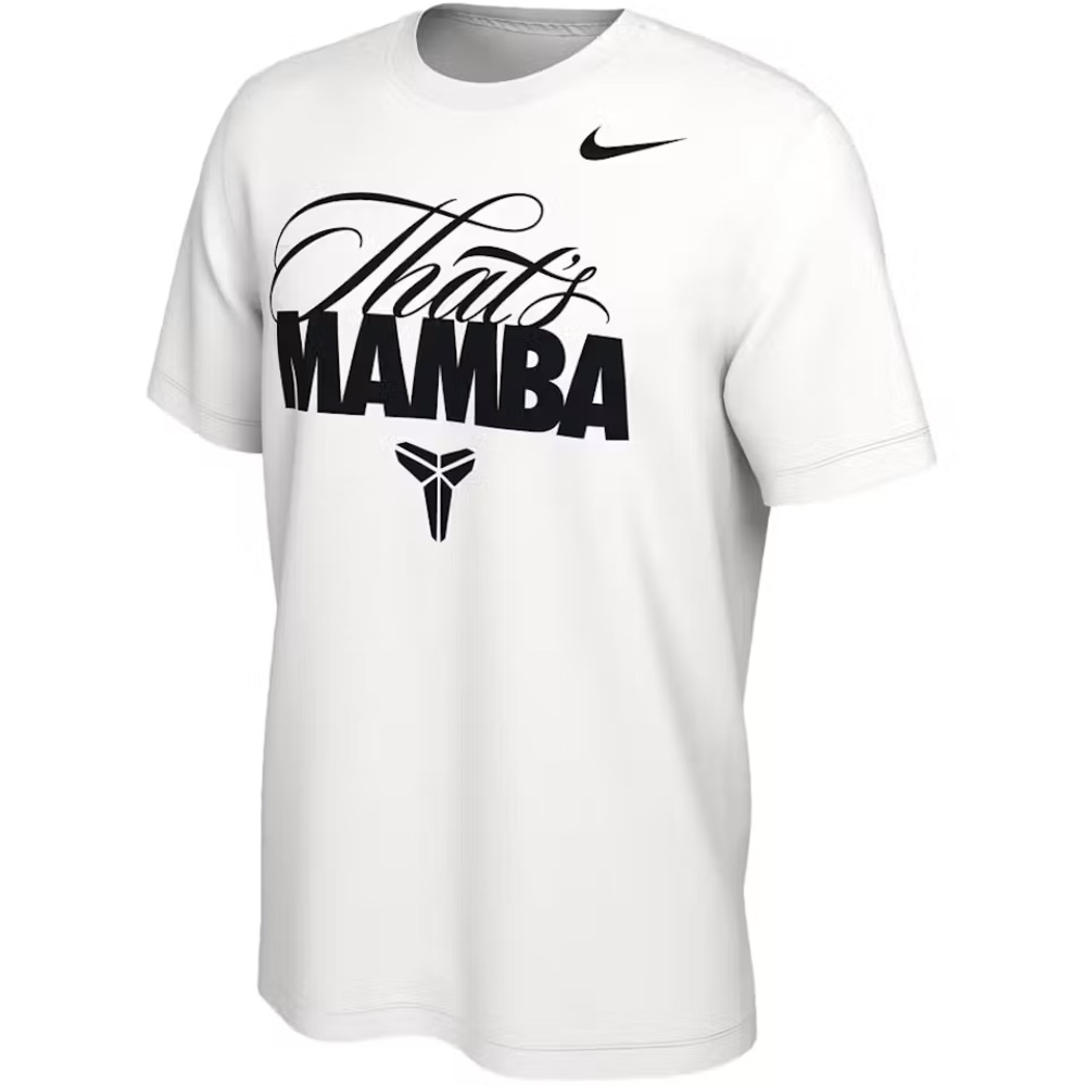 Nike Men's White T-Shirt Size 2XL - That's Mamba